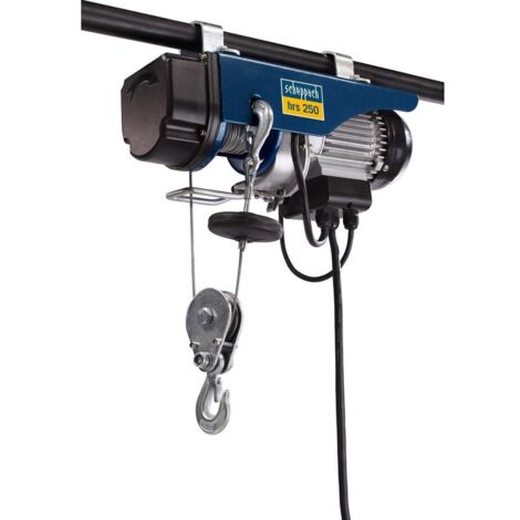 230V SCAFFOLD ELECTRIC LIFTING HOIST 250 KG SCHEPPACH HRS250 + SWING ARM 110 CM
