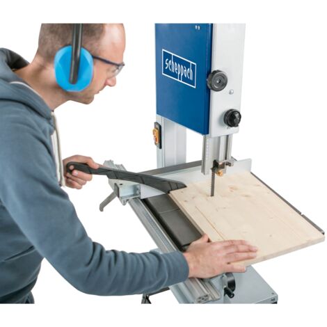 230V BAND SAW 200 MM 350W MITRE GAUGE AND 3 SAW BANDS INCLUDED SCHEPPACH HBS30