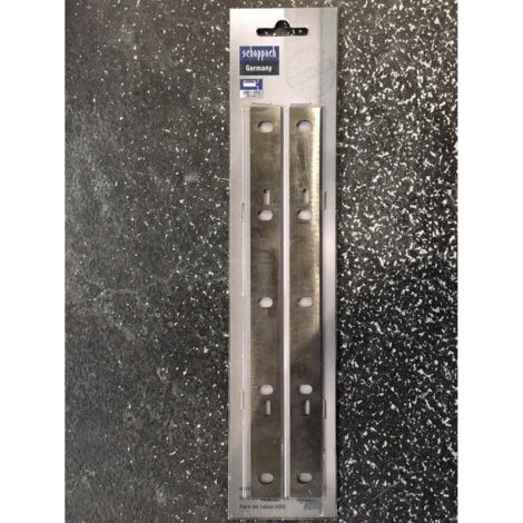 Set Of 2 SCHEPPACH Planer Knives - 258 X 22 X 2 Mm - 7902200608