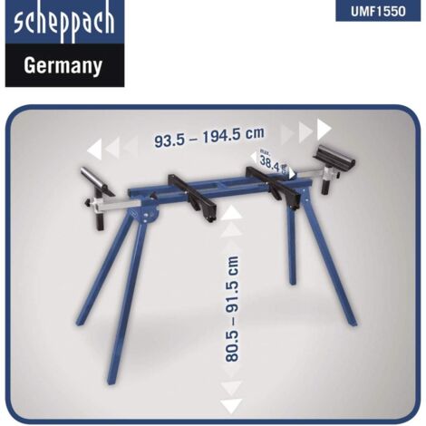 Scheppach UMF1550 150 KG Universal Mitre Saw Stand