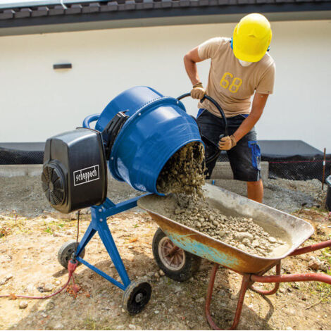 Scheppach MIX120 120ltr Cement Mixer