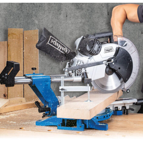 Scheppach HM140L 305mm Double Bevel Sliding Mitre Saw 230 V