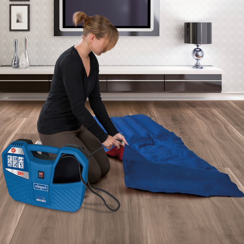 Scheppach Air Force 2 1100W 1.5hp 180L/Min Oil Free Portable Air Compressor 240V