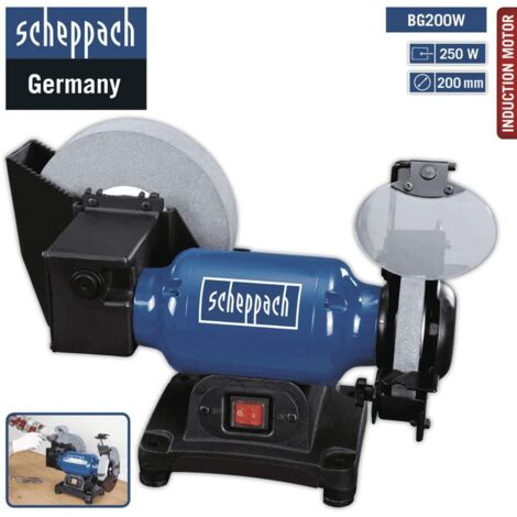 Scheppach BG200W 200mm Wet And Dry Bench Grinder 230 V