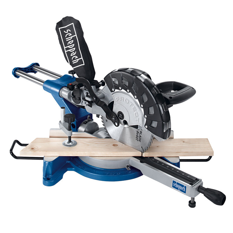 Scheppach HM100LXU 2000W 254mm Sliding Mitre Saw 240V