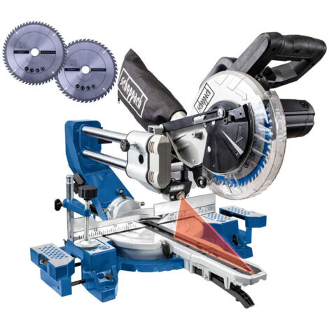  230V COMPOUND MITRE SAW WOOD 2200W Ø 216mm SCHEPPACH HM90SL