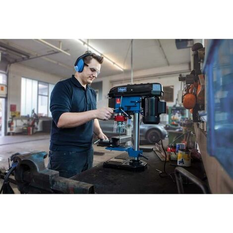  230V DRILL PRESS PILLAR BENCH DRILL DRILLING WITH CROSS LASER SCHEPPACH DP16VLS