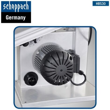  230V BAND SAW 200 MM 350W MITRE GAUGE AND 3 SAW BANDS INCLUDED SCHEPPACH HBS30