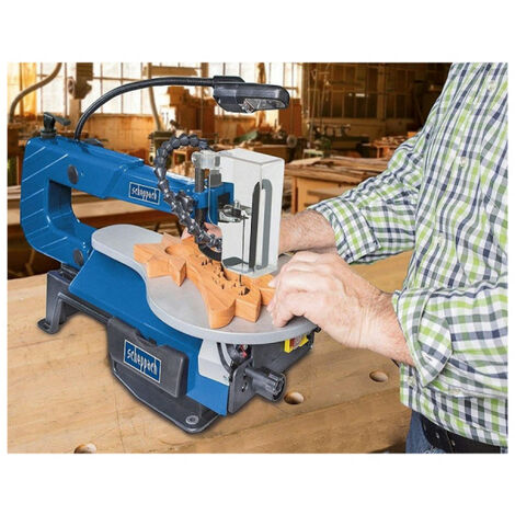  Pack SCHEPPACH Scroll Saw 405 Mm - 120W - SD1600V - Set Of 6 Blades - 10 Teeth