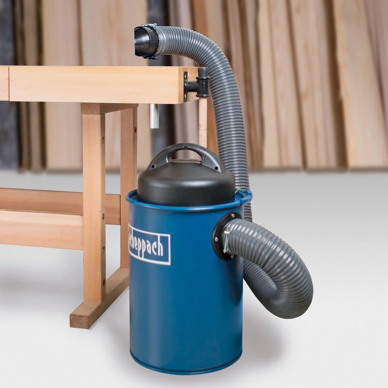  Scheppach HA1000 1100W 50L Dust Extractor 230V