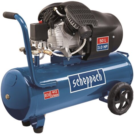  Scheppach HC53DC 50 L Semi-Pro Twin Cylinder Air Compressor 230 V