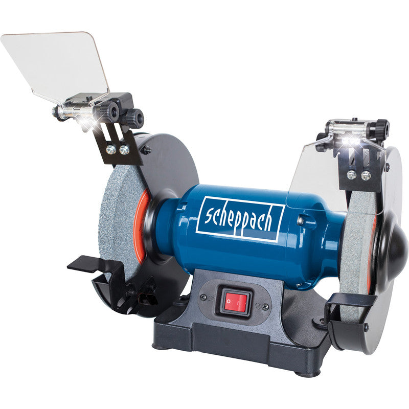  Scheppach SM200L 500W 200mm Bench Grinder 240V