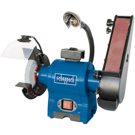  Scheppach BGS700 150mm Bench Grinder And Linisher 230 V