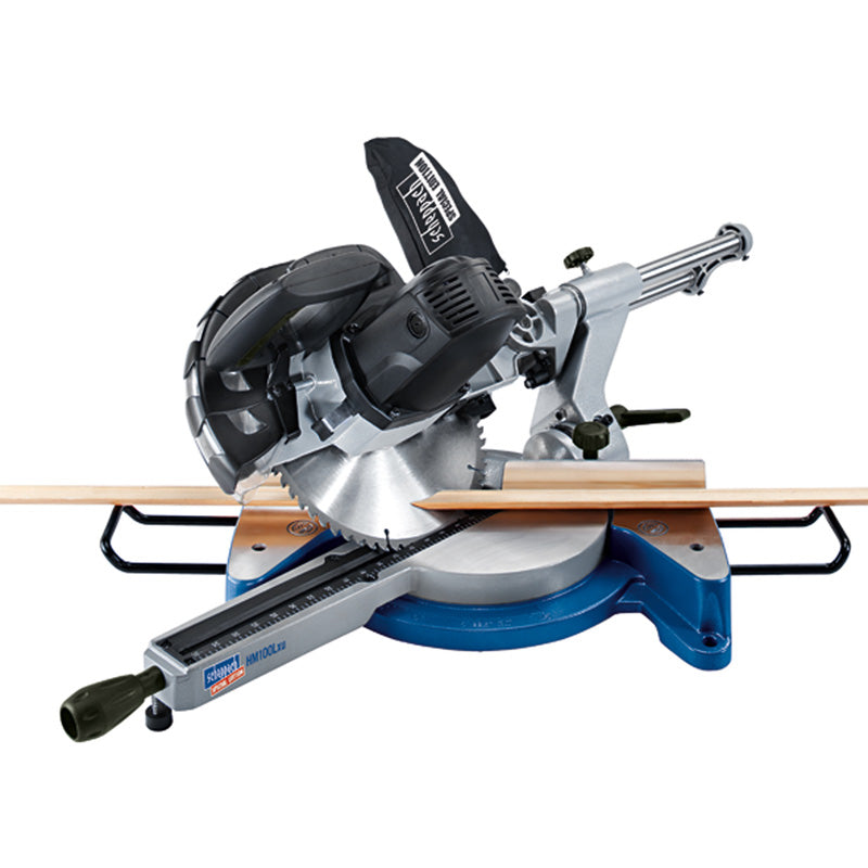  Scheppach HM100LXU 2000W 254mm Sliding Mitre Saw 240V
