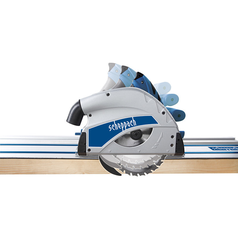  Scheppach PL55-P2 160mm Plunge Saw + 2800mm Guide Rails 230V