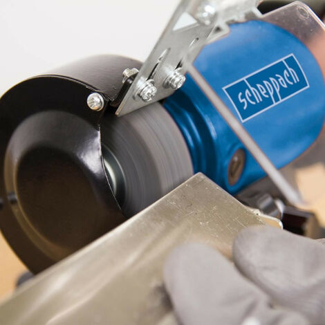  Scheppach HG34 75mm Bench Grinder With Flexi Drive Tool