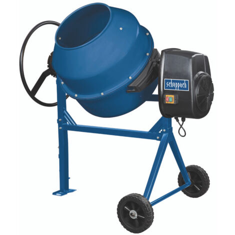  Scheppach MIX160 650W 160ltr Cement Mixer