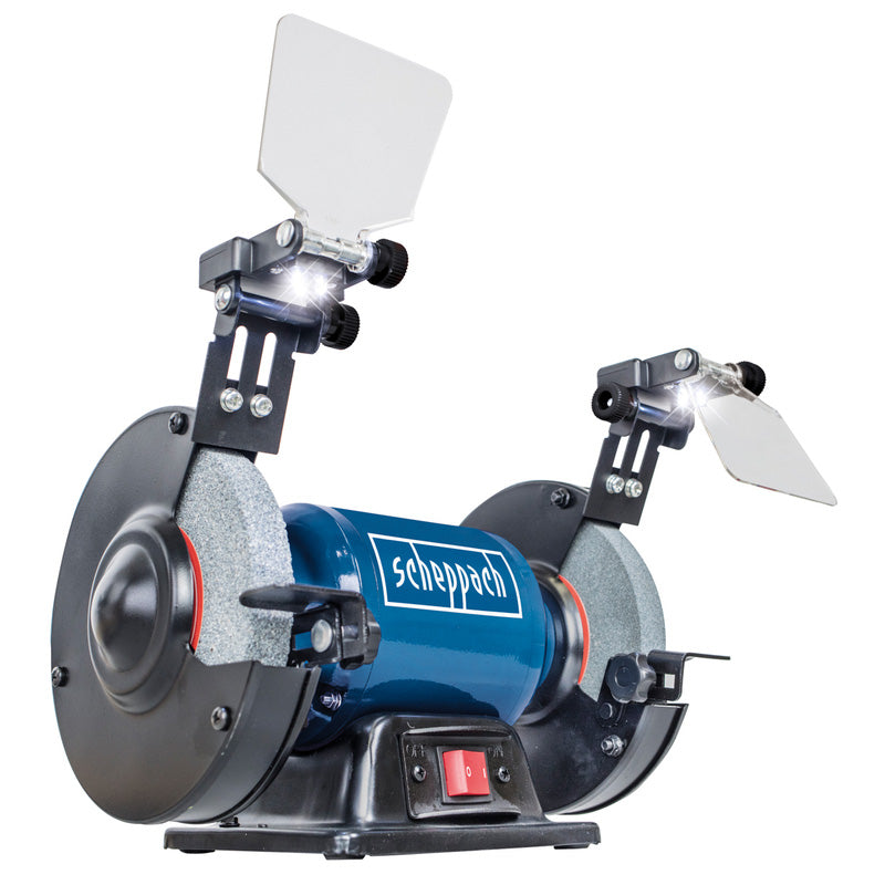  Scheppach SM150L 400W 150mm Twin Bench Grinder 240V