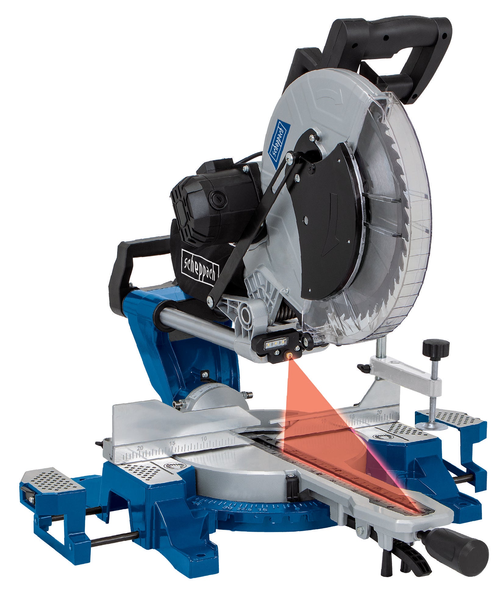  Scheppach HM140L 305mm Sliding Double Bevel Mitre Saw – Poolewood