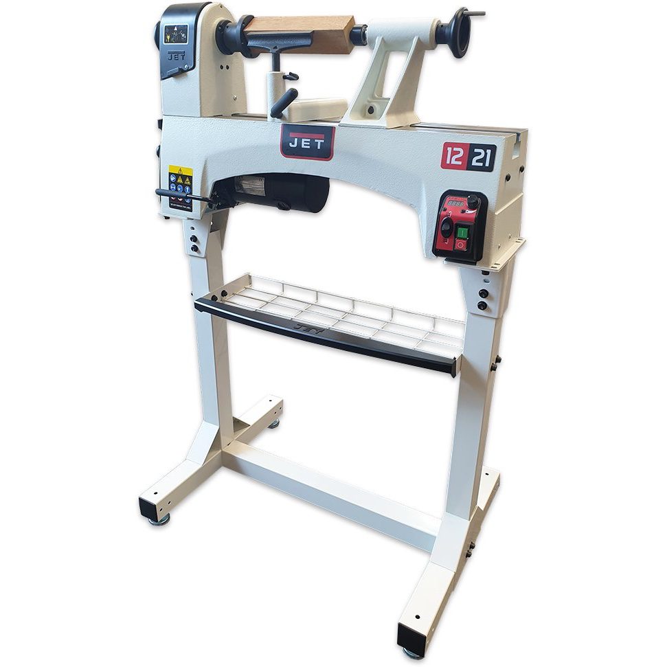 Scheppach JET 1221VS Variable Speed Lathe & Stand - JWL1221VSP | Poolewood