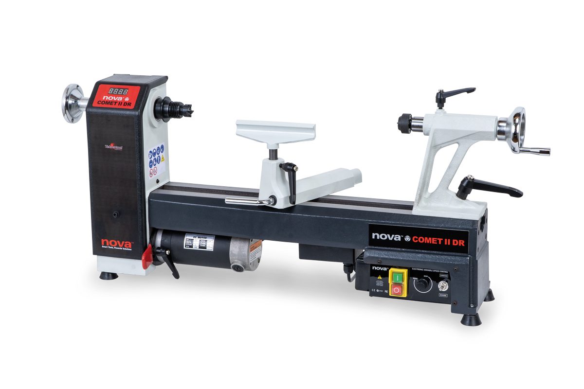 Scheppach NOVA Comet II DR Lathe With G3 Chuck -46404 | Poolewood Machinery