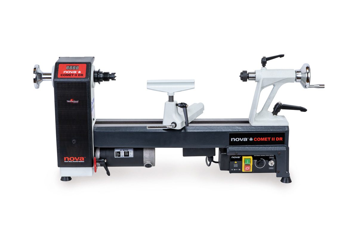 Scheppach NOVA Comet II DR Lathe With G3 Chuck -46404 | Poolewood Machinery